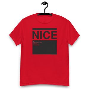 Lets Be NICE Unisex classic tee